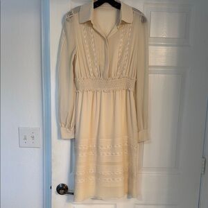 Elegant Cream Dress